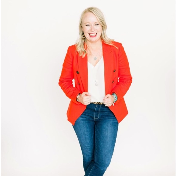 Boden Jackets & Blazers - Boden Red Blazer